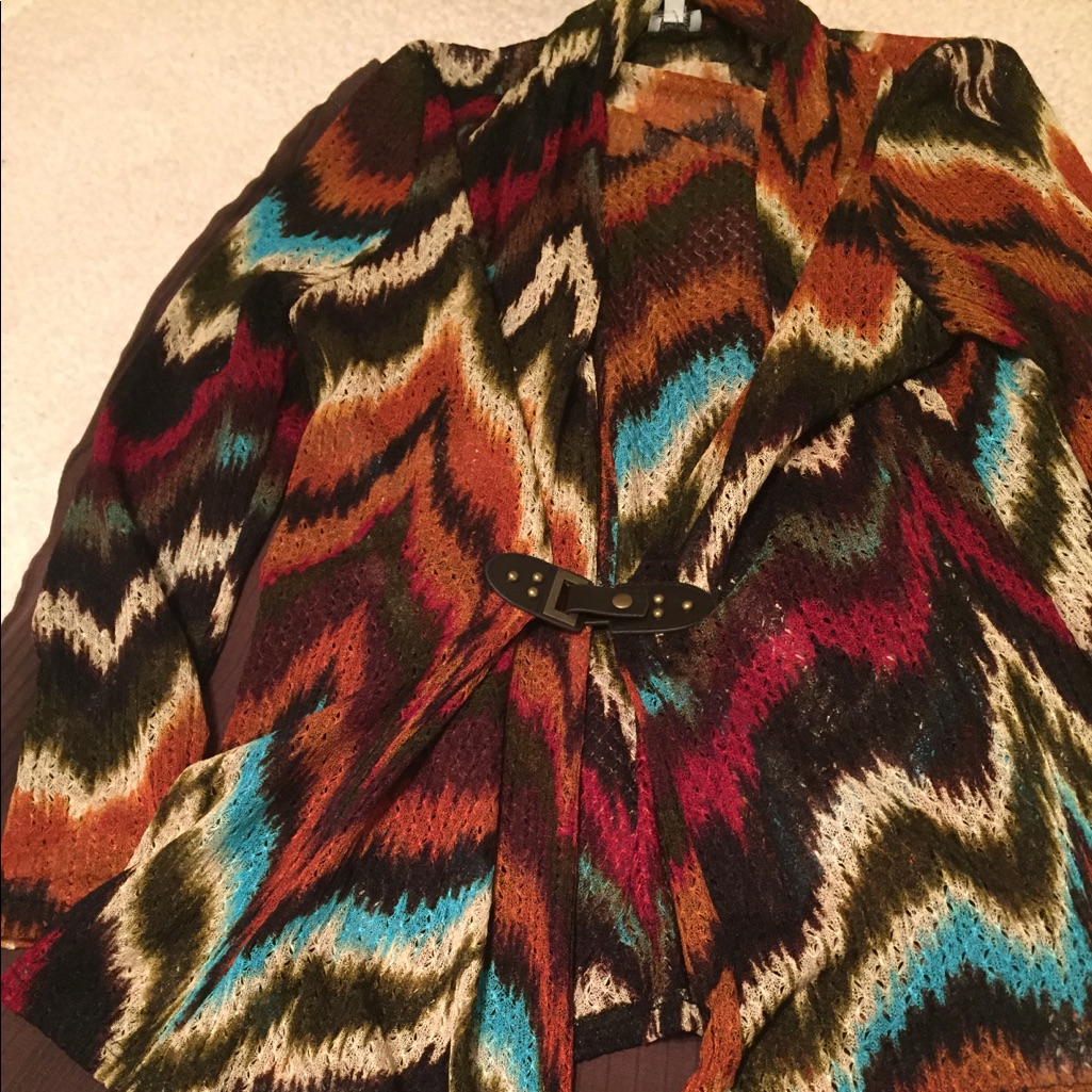 Multi Colored Cardigan